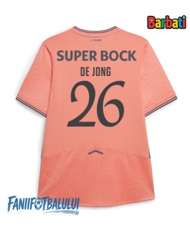 Porto Luuk de Jong #26 Tricou Fotbal Replică 2025-26 Barbati Deplasare